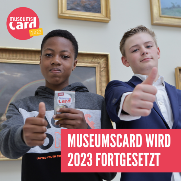 Museumscard wird 2023 fortgesetzt