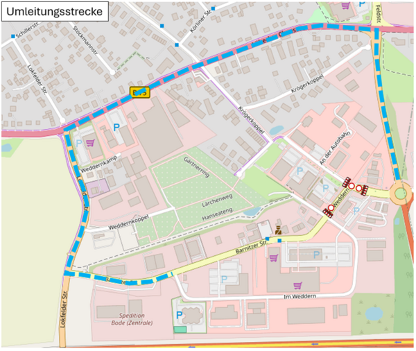Umleitungsstrecke