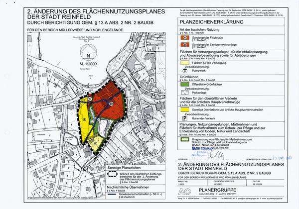 Flächennutzungsplan 2. Änderung - Bereich Müllerwiese und Mühlengelände